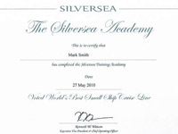 Silversea Academy Certification